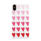 Brushstroke Heart Apple iPhone Xs Max 3D Snap Case