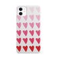 Brushstroke Heart iPhone 11 3D Snap Case