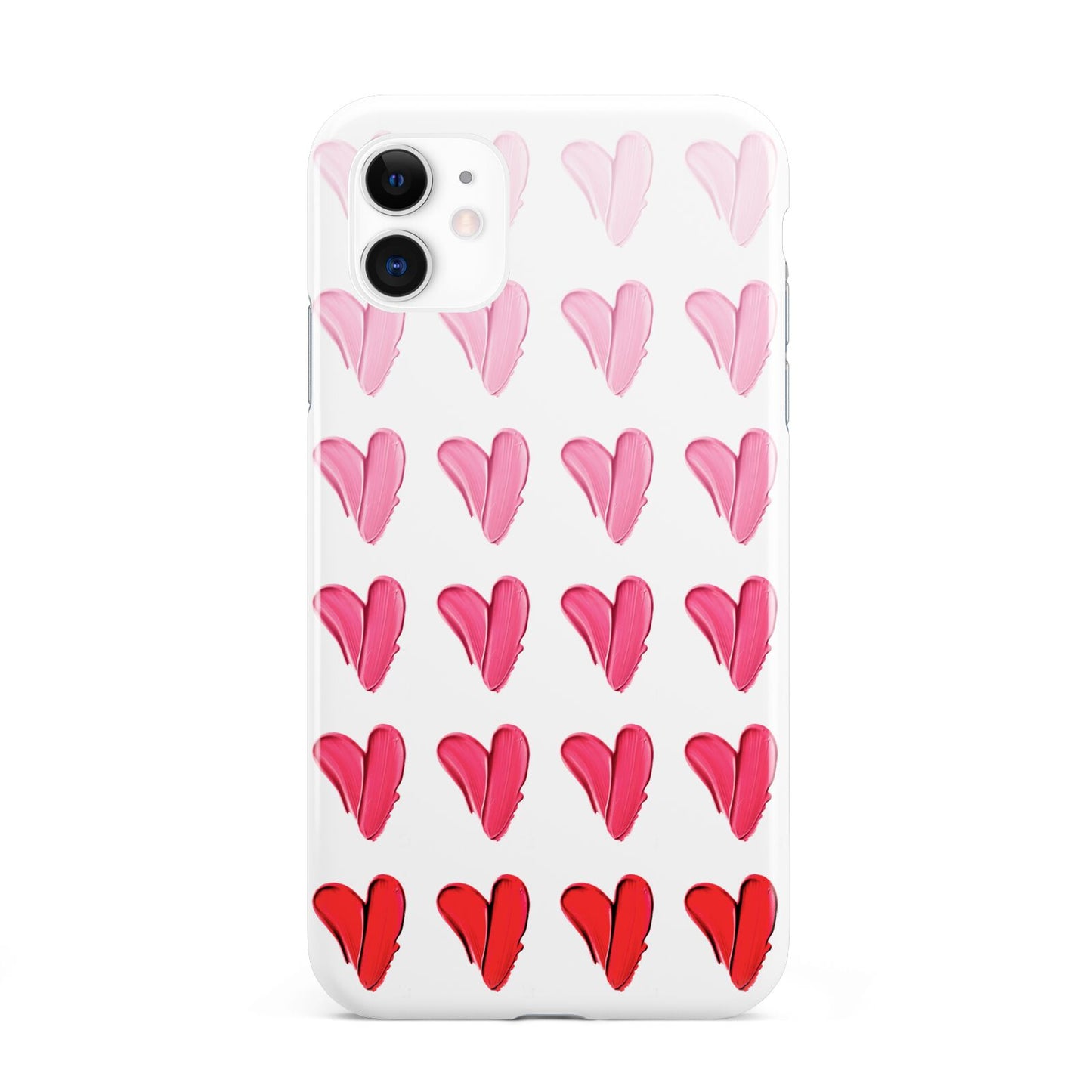 Brushstroke Heart iPhone 11 3D Tough Case
