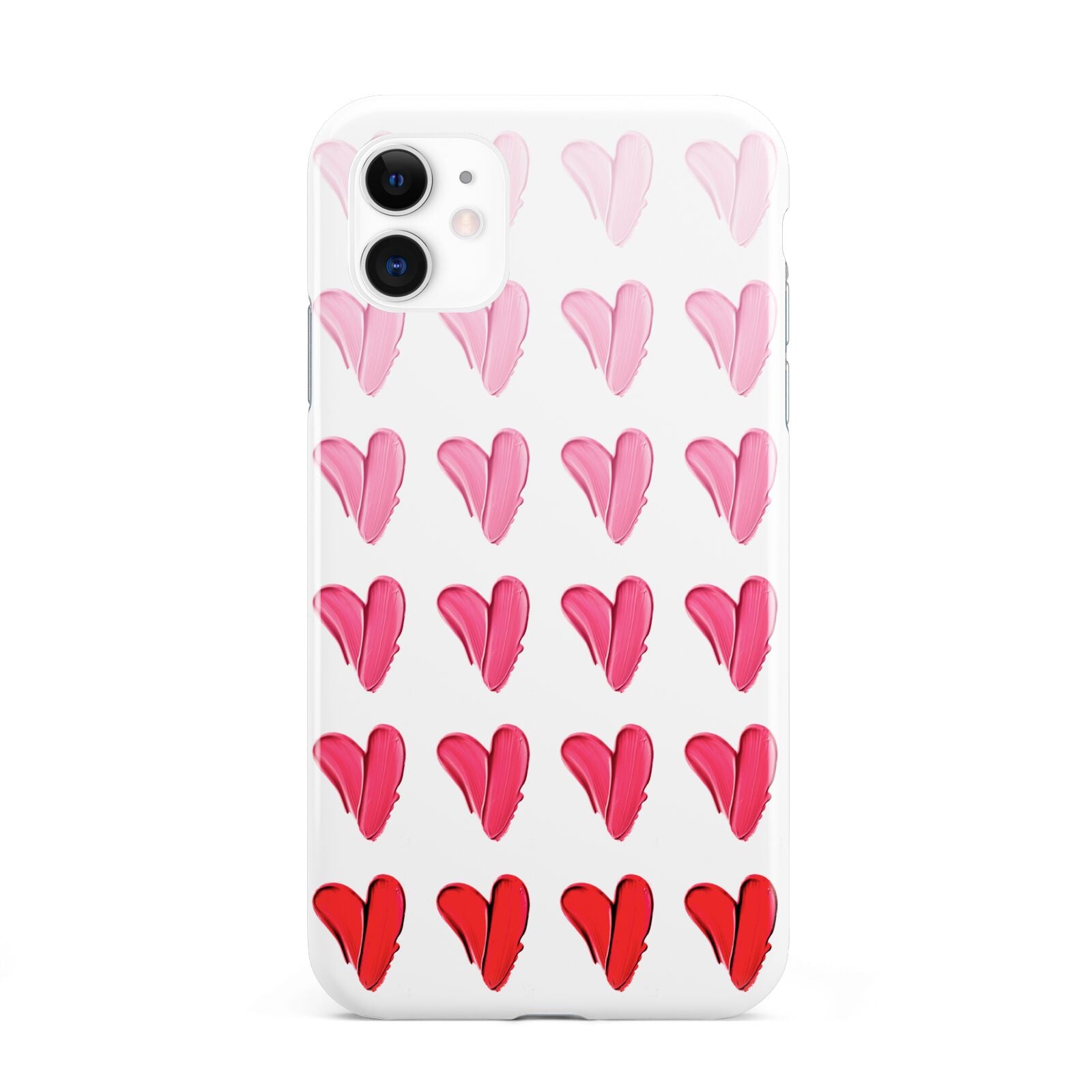 Brushstroke Heart iPhone 11 3D Tough Case