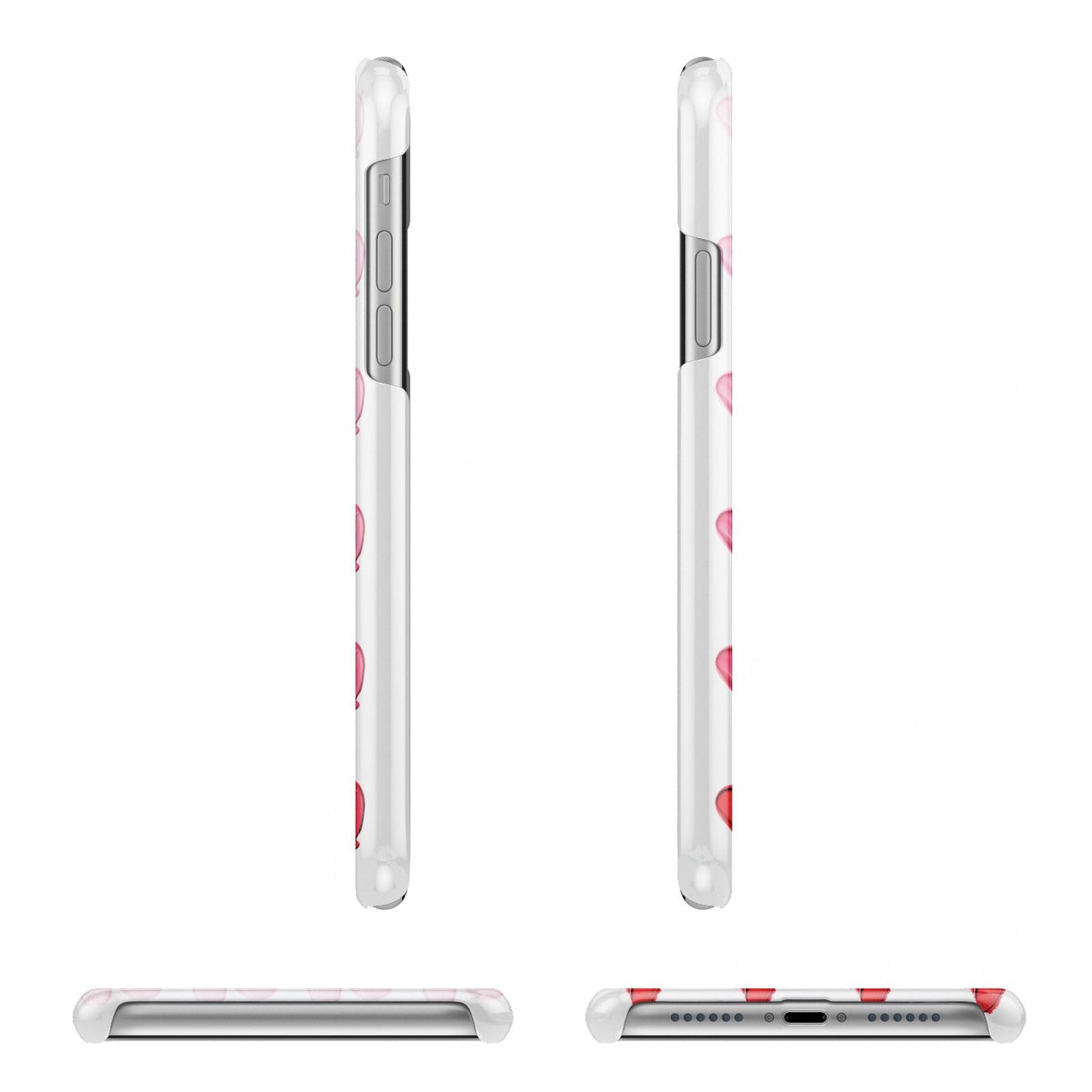 Brushstroke Heart iPhone 11 Pro 3D Snap Case Angle Images