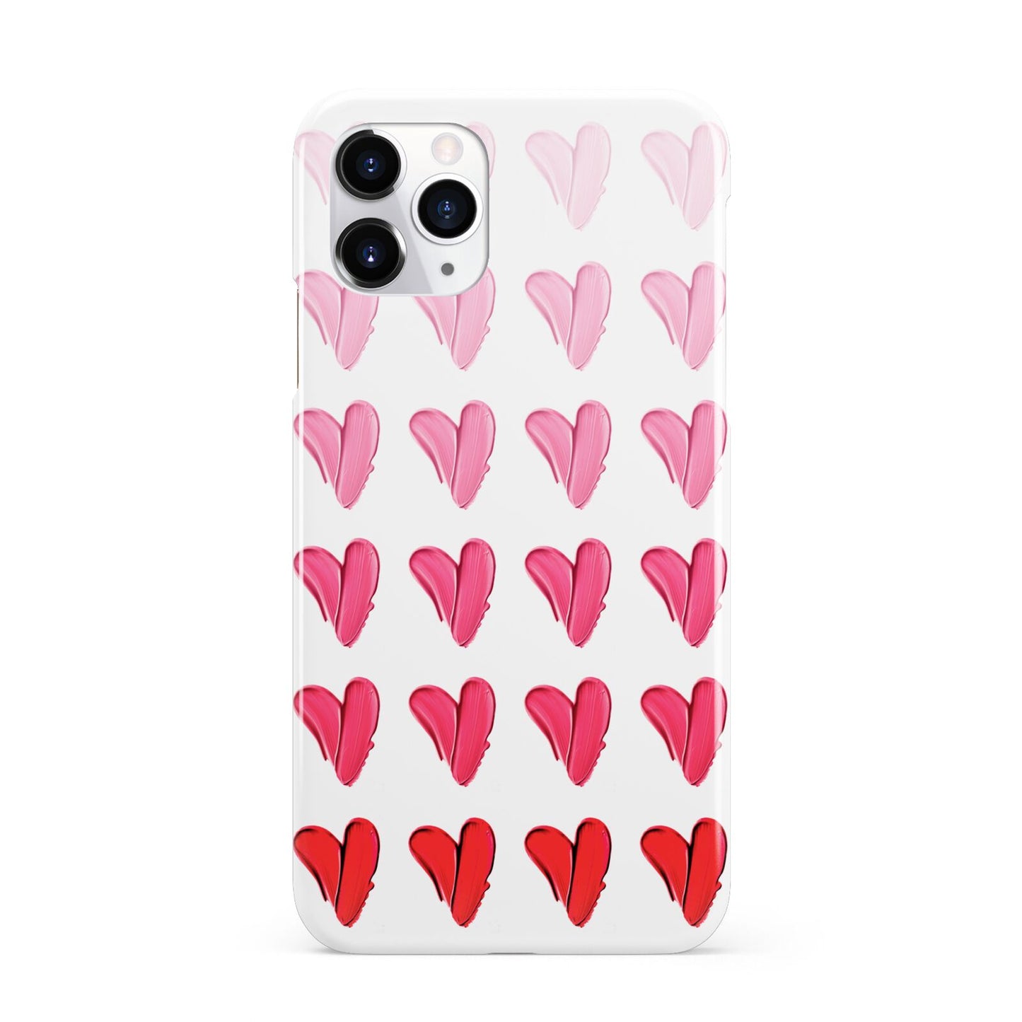 Brushstroke Heart iPhone 11 Pro 3D Snap Case