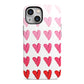 Brushstroke Heart iPhone 13 Mini Full Wrap 3D Tough Case