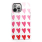 Brushstroke Heart iPhone 13 Pro Max Full Wrap 3D Tough Case