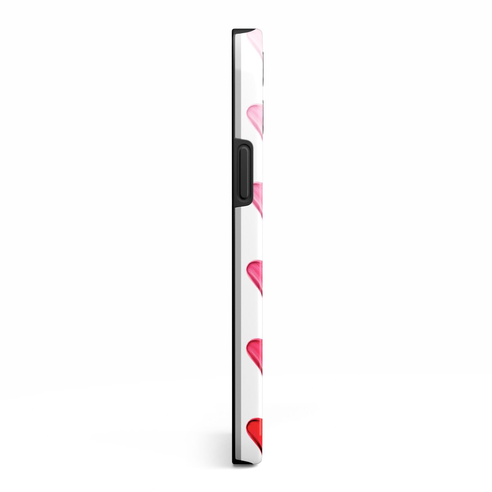 Brushstroke Heart iPhone 13 Pro Max Side Image 3D Tough Case