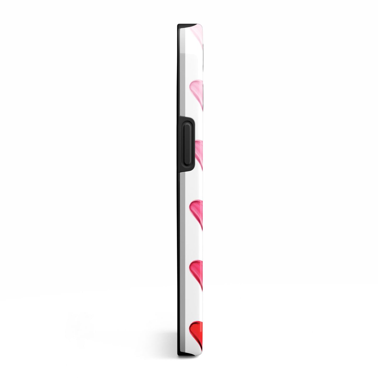 Brushstroke Heart iPhone 13 Pro Side Image 3D Tough Case