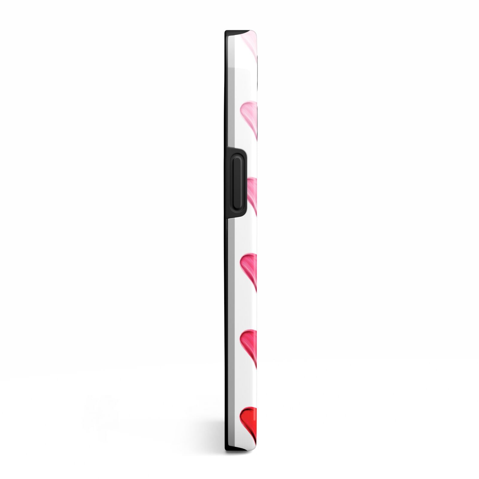 Brushstroke Heart iPhone 13 Pro Side Image 3D Tough Case