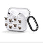 Bugg Icon with Name AirPods Clear Case 3rd Gen Side Image