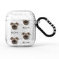 Bugg Icon with Name AirPods Glitter Case
