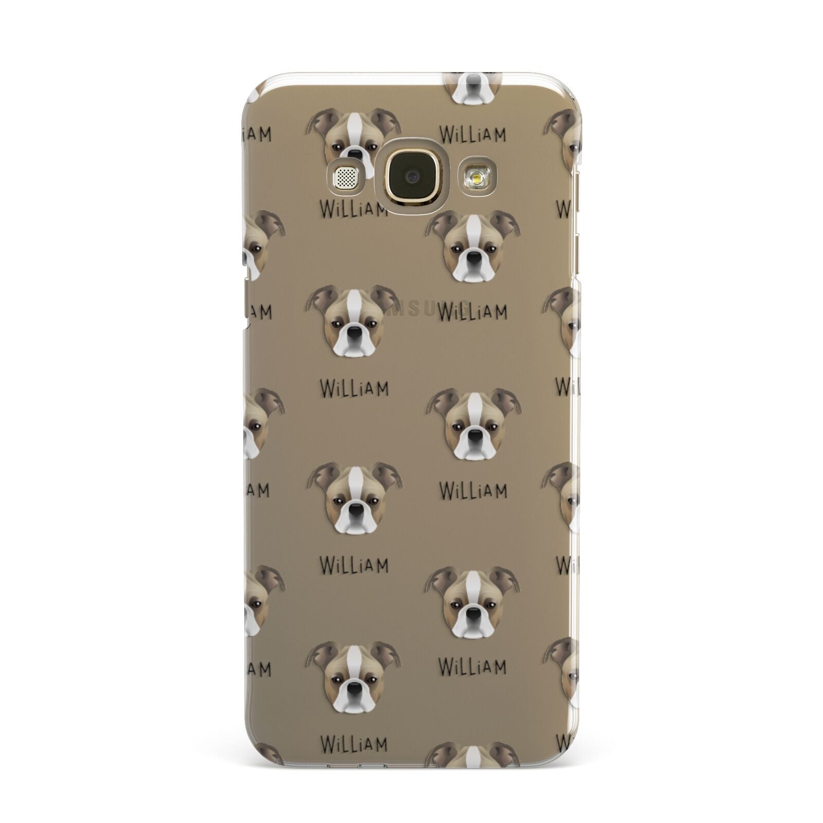 Bugg Icon with Name Samsung Galaxy A8 Case