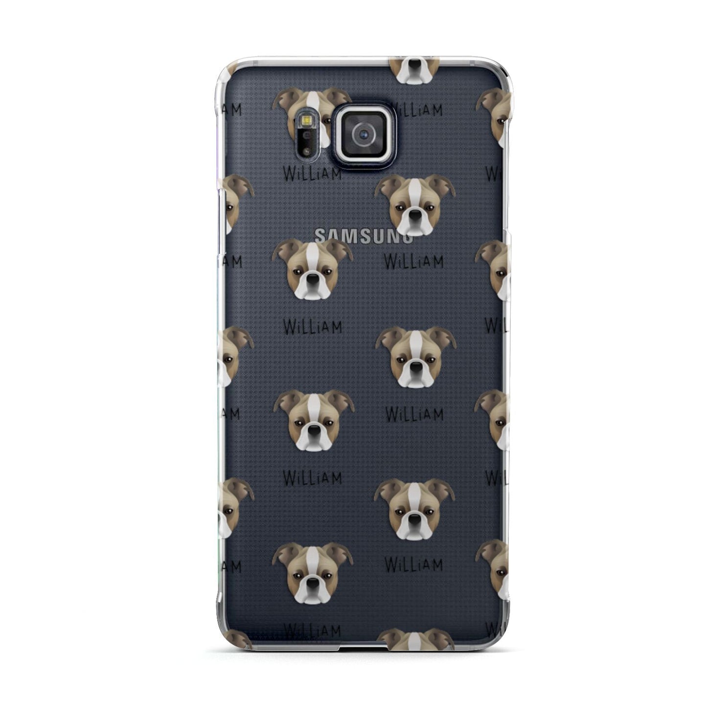 Bugg Icon with Name Samsung Galaxy Alpha Case
