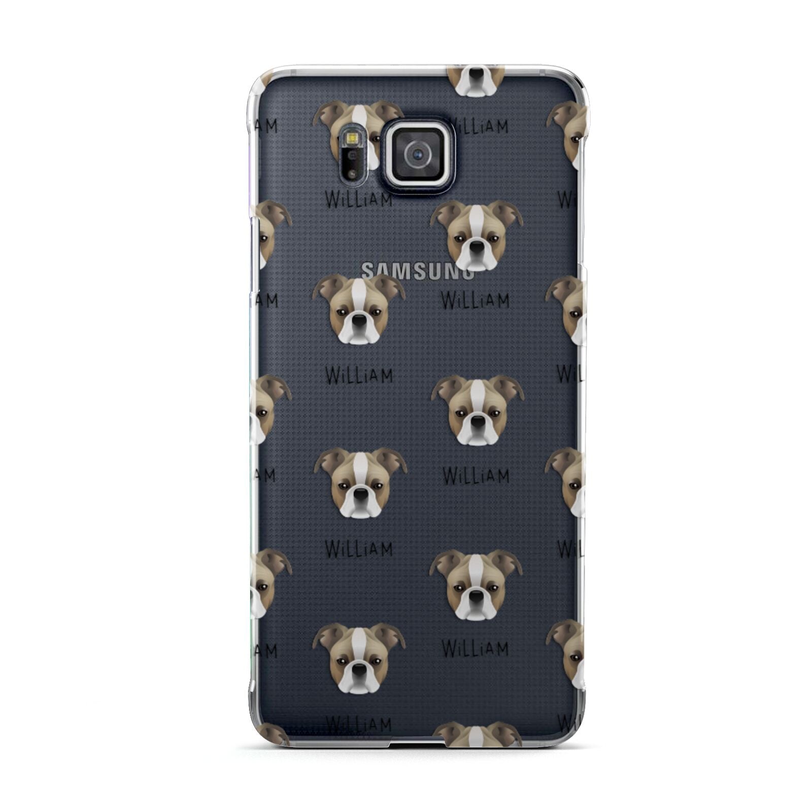 Bugg Icon with Name Samsung Galaxy Alpha Case