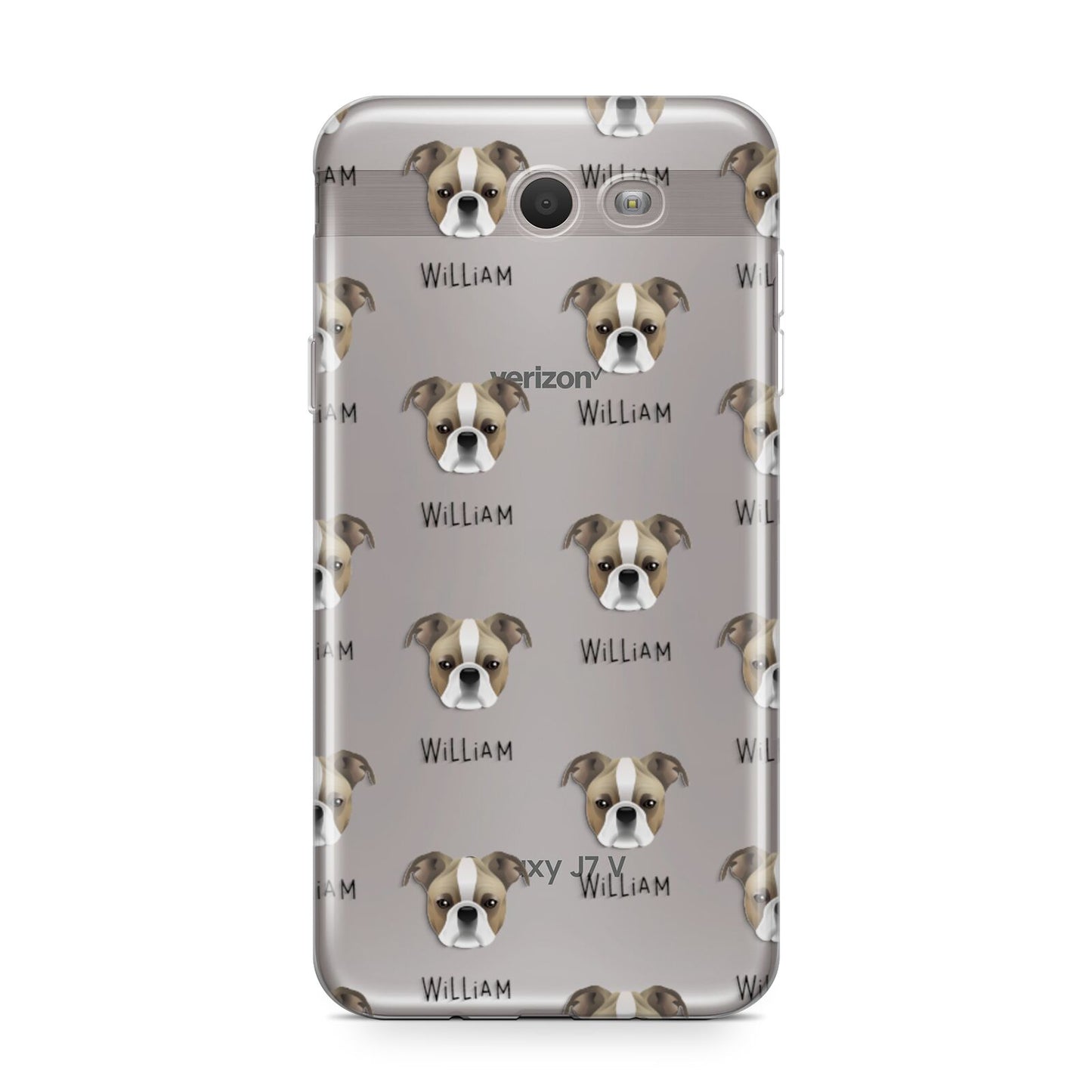 Bugg Icon with Name Samsung Galaxy J7 2017 Case