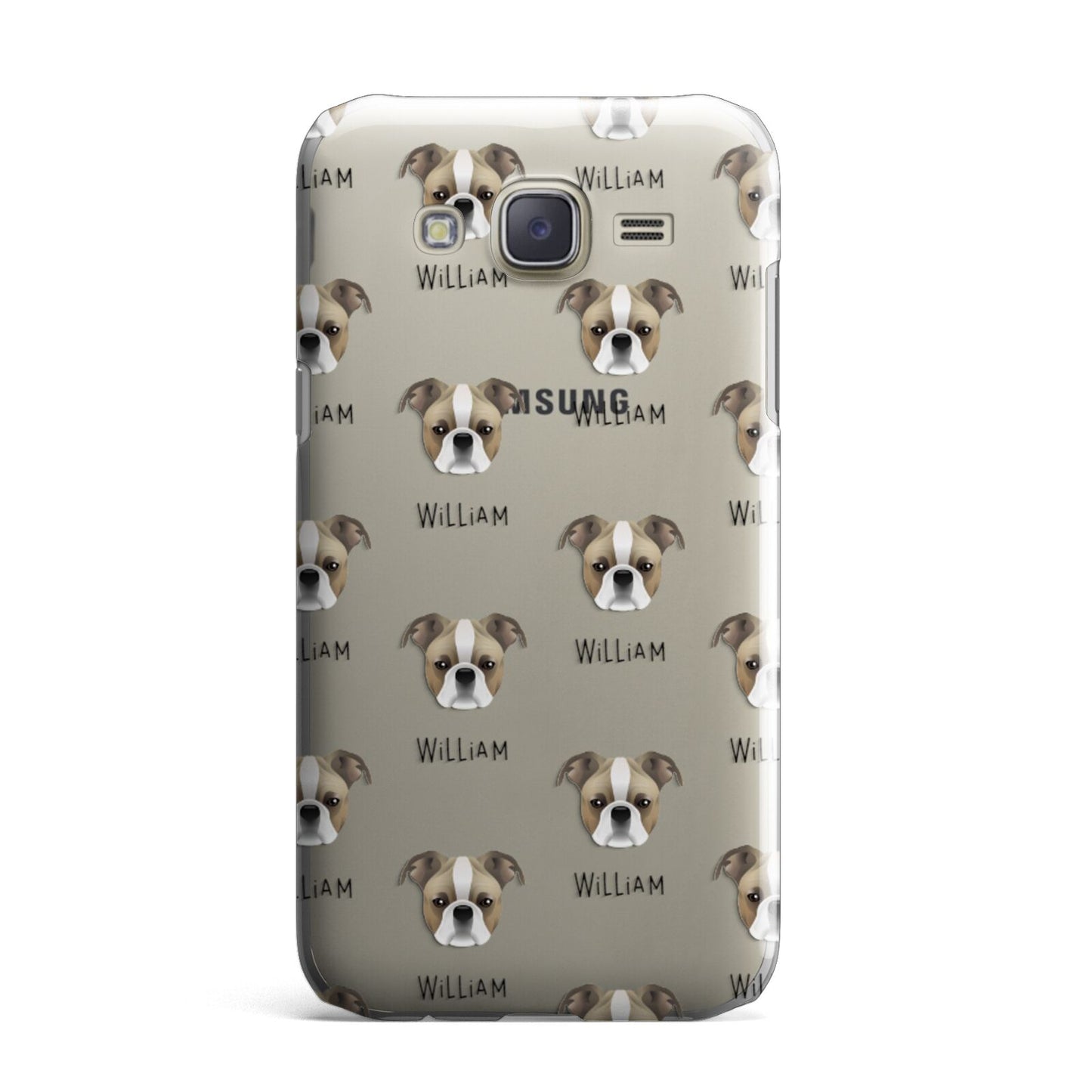 Bugg Icon with Name Samsung Galaxy J7 Case