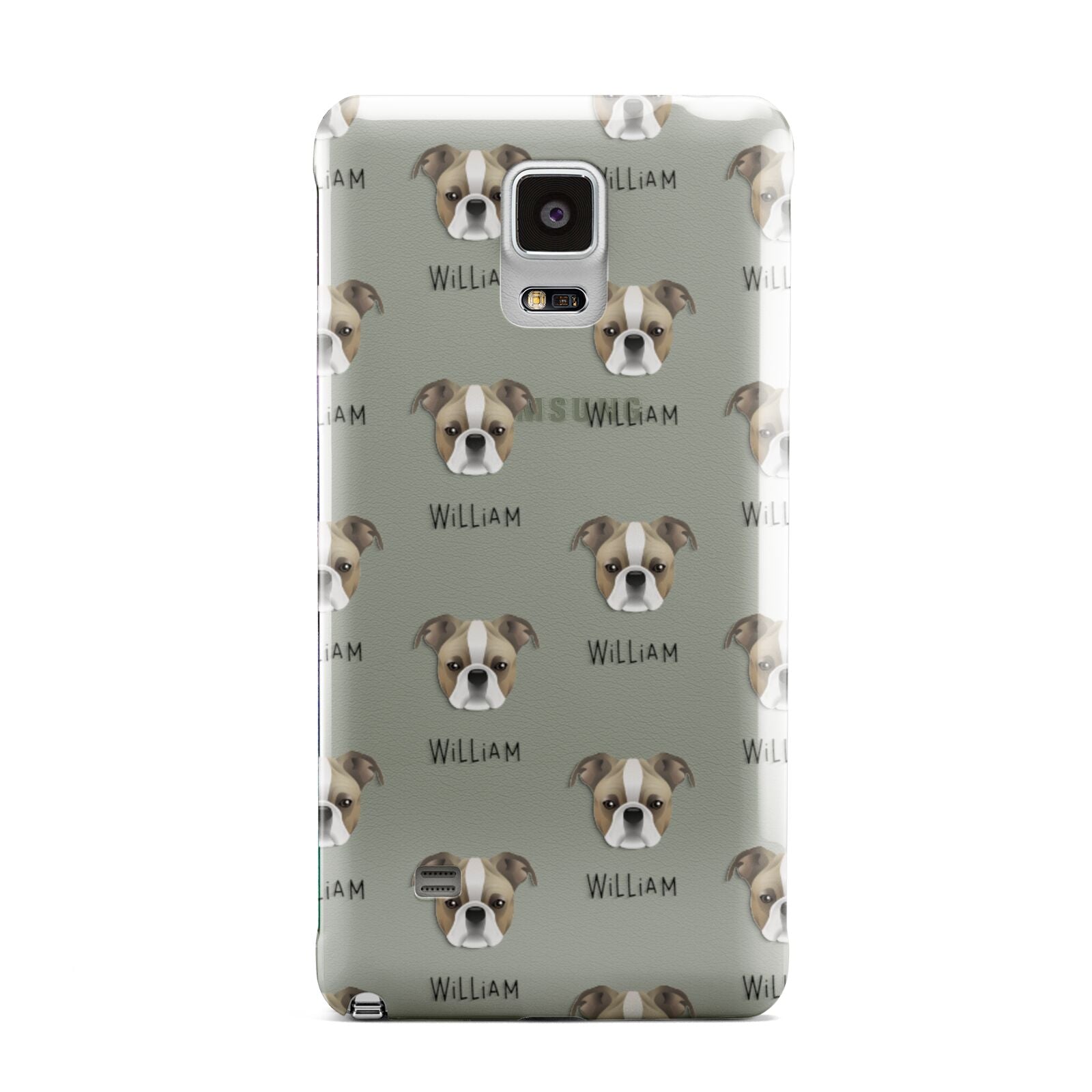 Bugg Icon with Name Samsung Galaxy Note 4 Case