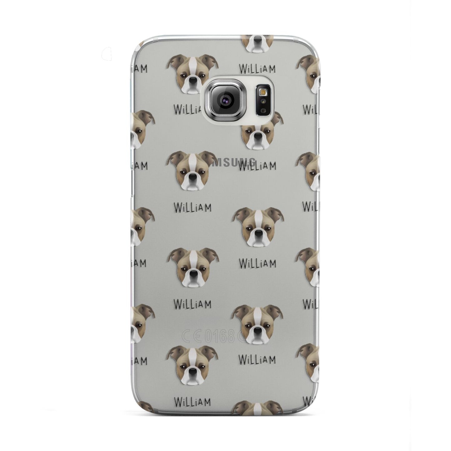 Bugg Icon with Name Samsung Galaxy S6 Edge Case