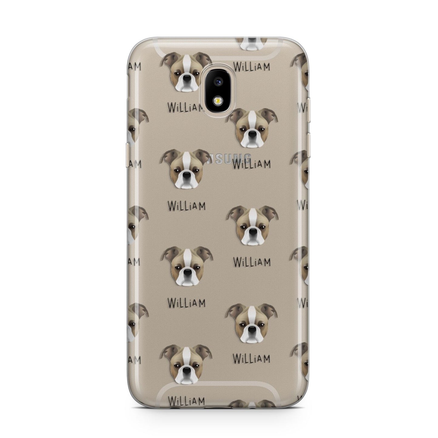 Bugg Icon with Name Samsung J5 2017 Case
