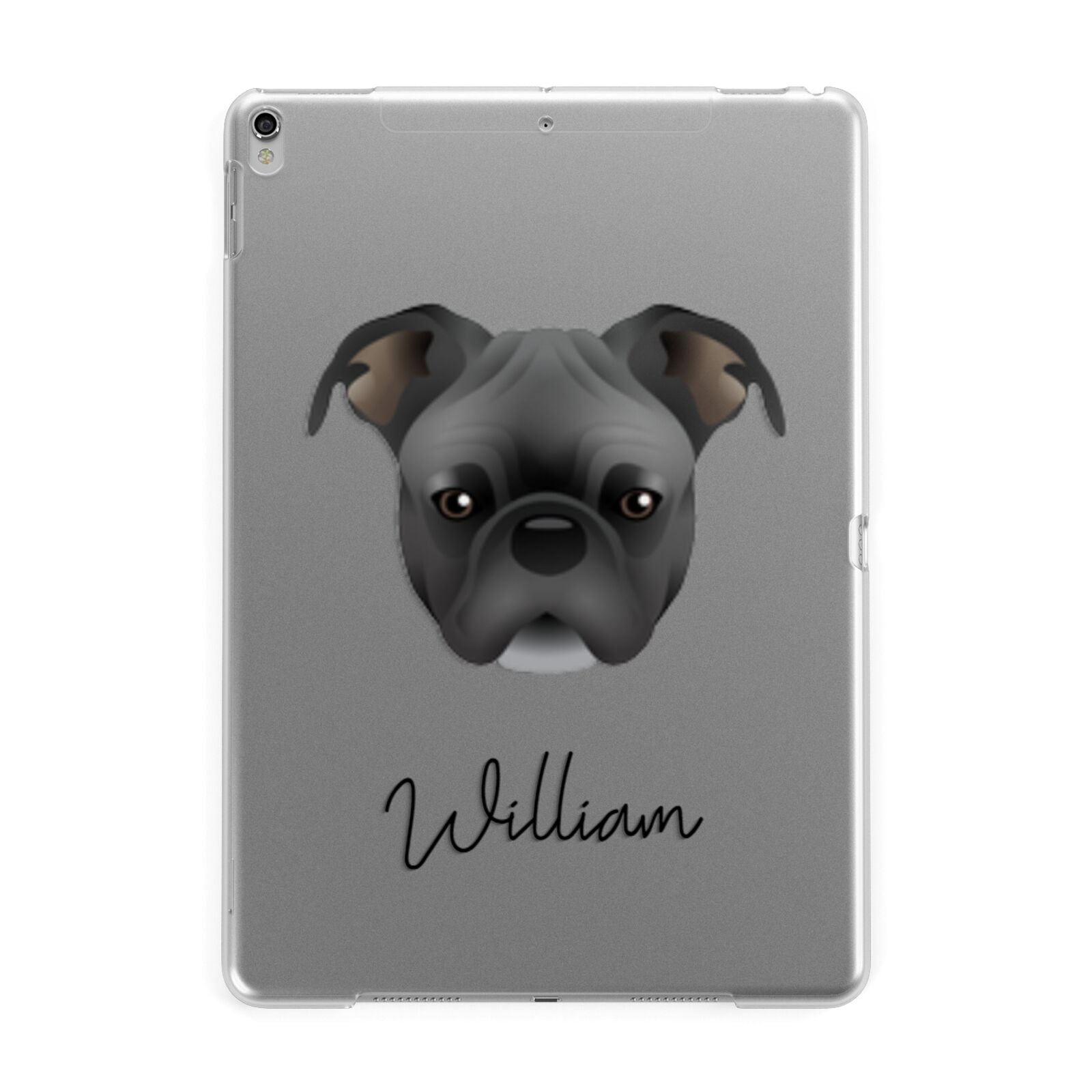 Bugg Personalised Apple iPad Silver Case