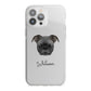 Bugg Personalised iPhone 13 Pro Max TPU Impact Case with White Edges