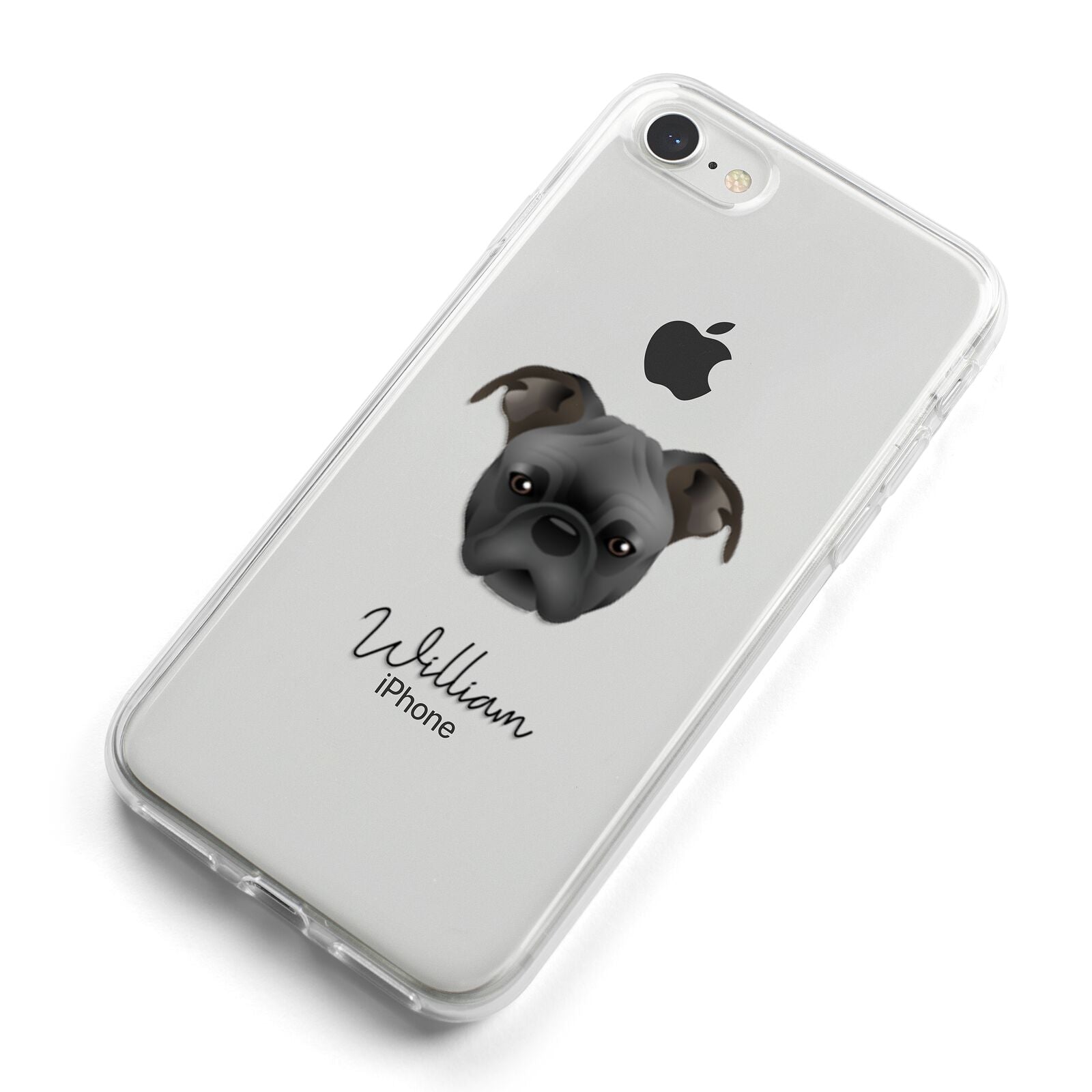 Bugg Personalised iPhone 8 Bumper Case on Silver iPhone Alternative Image