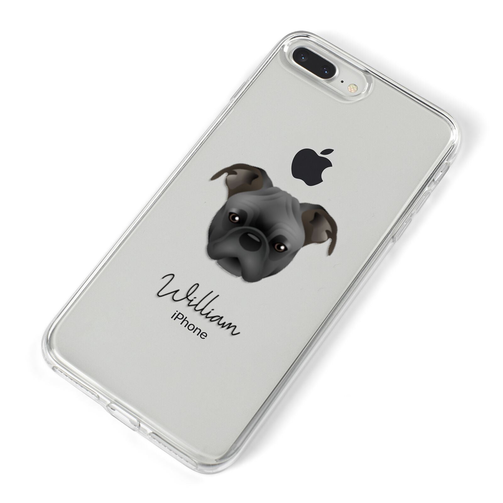 Bugg Personalised iPhone 8 Plus Bumper Case on Silver iPhone Alternative Image