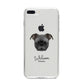 Bugg Personalised iPhone 8 Plus Bumper Case on Silver iPhone