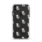 Bull Pei Icon with Name Apple iPhone Xs Max Impact Case White Edge on Black Phone