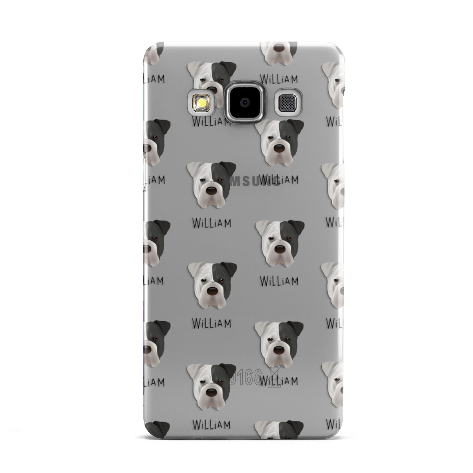 Bull Pei Icon with Name Samsung Galaxy A5 Case