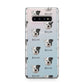 Bull Pei Icon with Name Samsung Galaxy S10 Plus Case