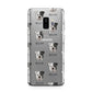 Bull Pei Icon with Name Samsung Galaxy S9 Plus Case on Silver phone