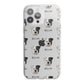 Bull Pei Icon with Name iPhone 13 Pro Max TPU Impact Case with White Edges