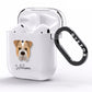 Bull Pei Personalised AirPods Clear Case Side Image
