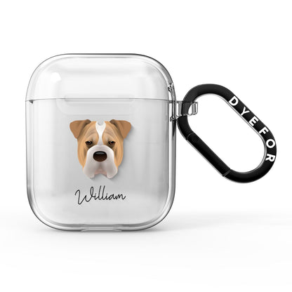 Bull Pei Personalised AirPods Clear Case