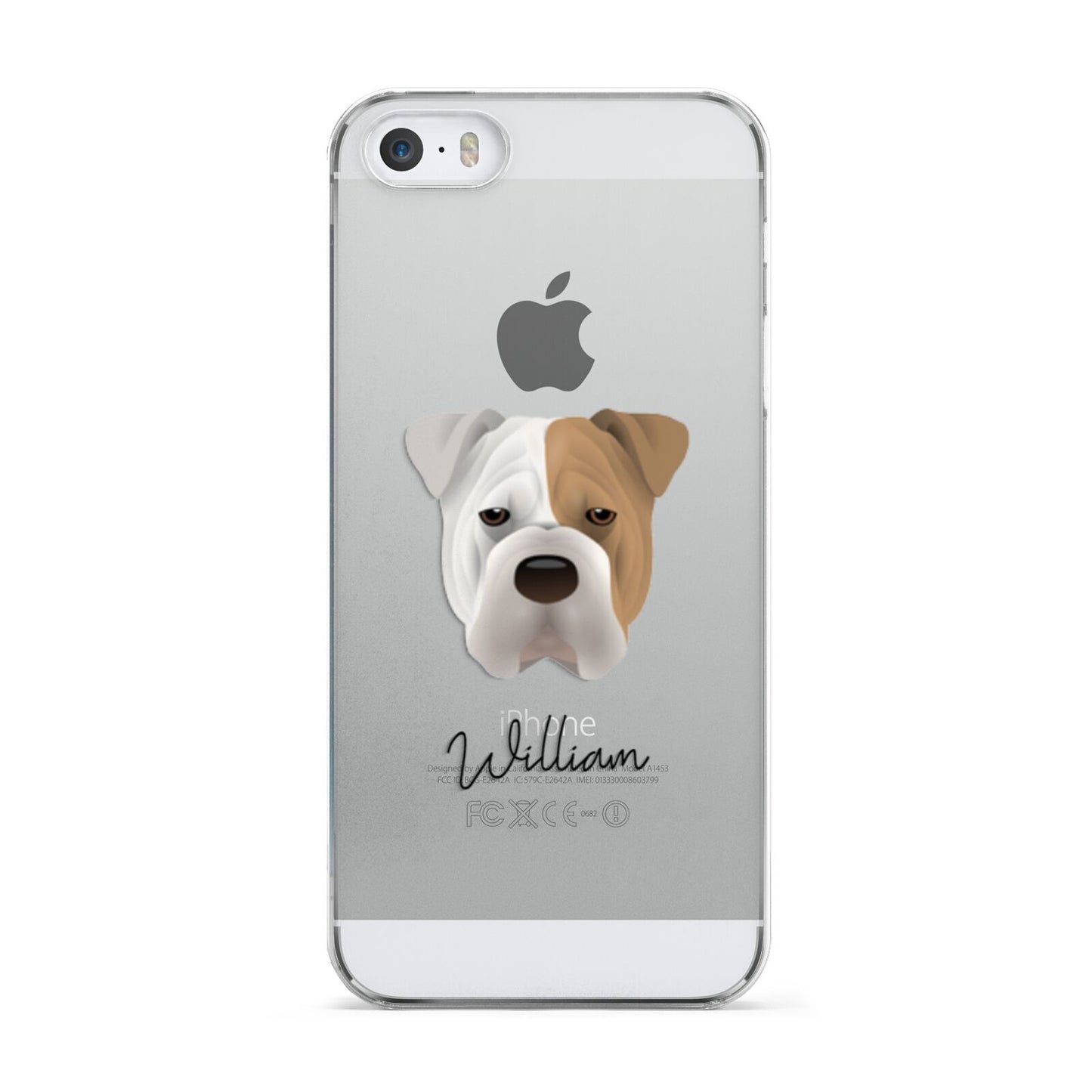 Bull Pei Personalised Apple iPhone 5 Case