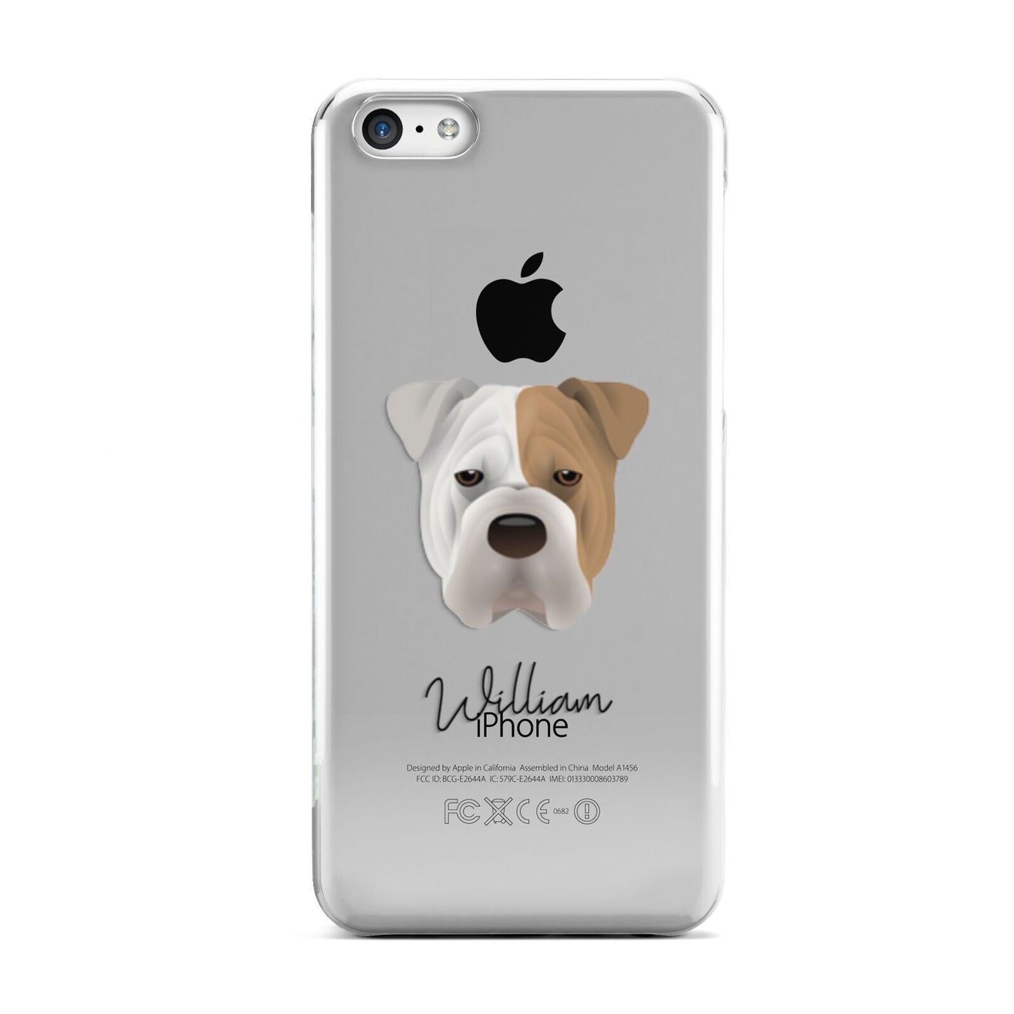 Bull Pei Personalised Apple iPhone 5c Case