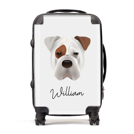 Bull Pei Personalised Suitcase