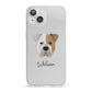 Bull Pei Personalised iPhone 13 Clear Bumper Case