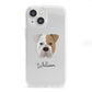 Bull Pei Personalised iPhone 13 Mini Clear Bumper Case