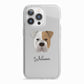 Bull Pei Personalised iPhone 13 Pro TPU Impact Case with White Edges
