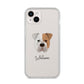 Bull Pei Personalised iPhone 14 Plus Clear Tough Case Starlight