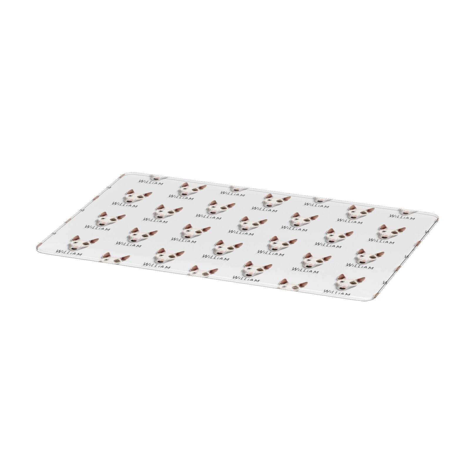 Bull Terrier Icon with Name Apple MacBook Case Only