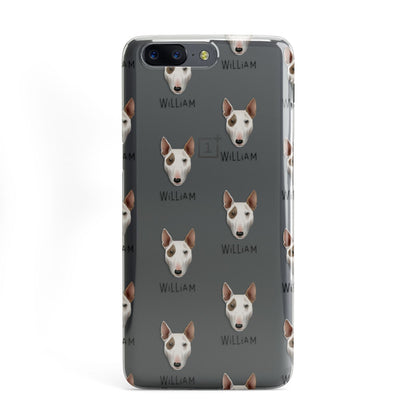 Bull Terrier Icon with Name OnePlus Case