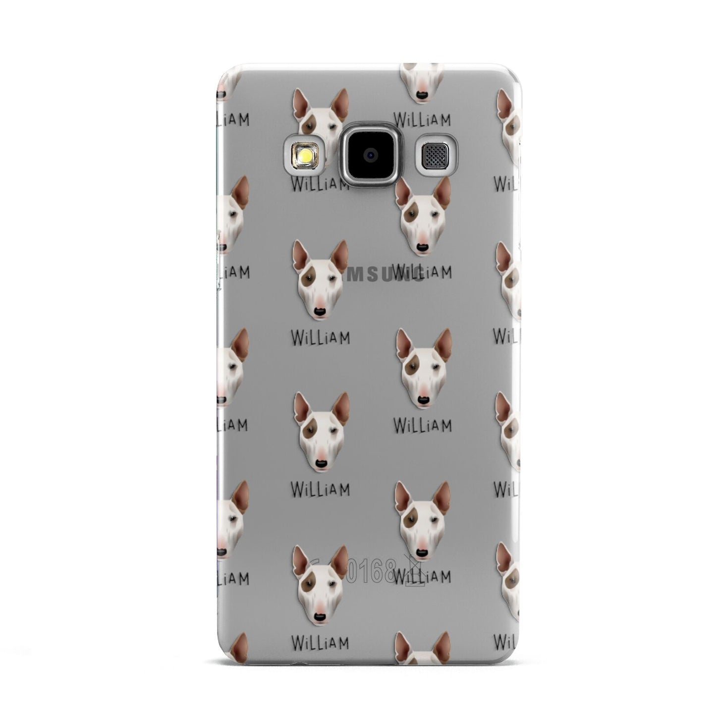 Bull Terrier Icon with Name Samsung Galaxy A5 Case