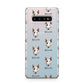 Bull Terrier Icon with Name Samsung Galaxy S10 Plus Case