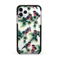 Bullfinch Pine Tree Apple iPhone 11 Pro in Silver with Black Impact Case