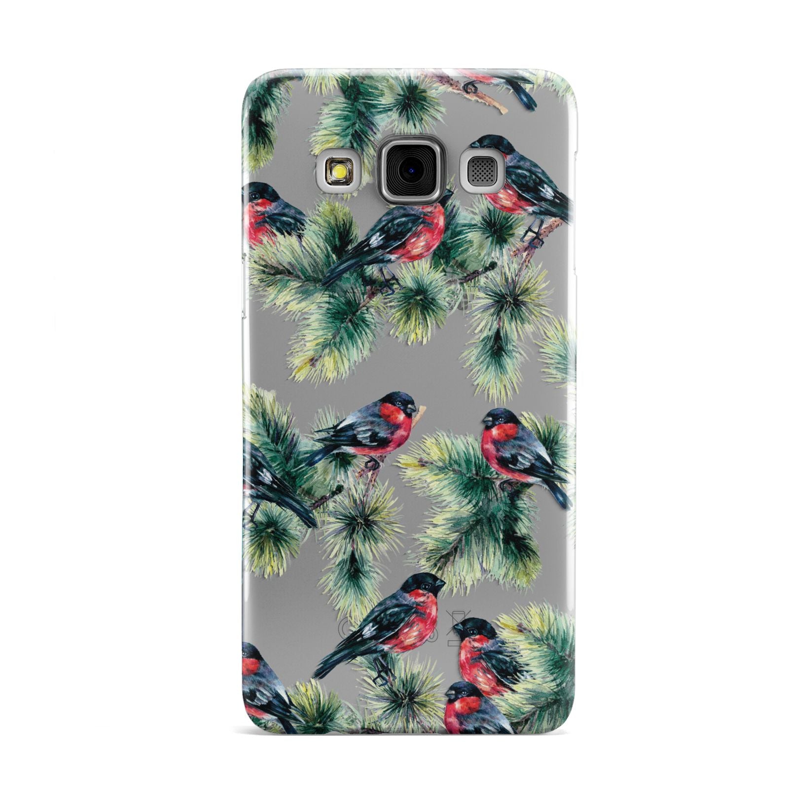 Bullfinch Pine Tree Samsung Galaxy A3 Case