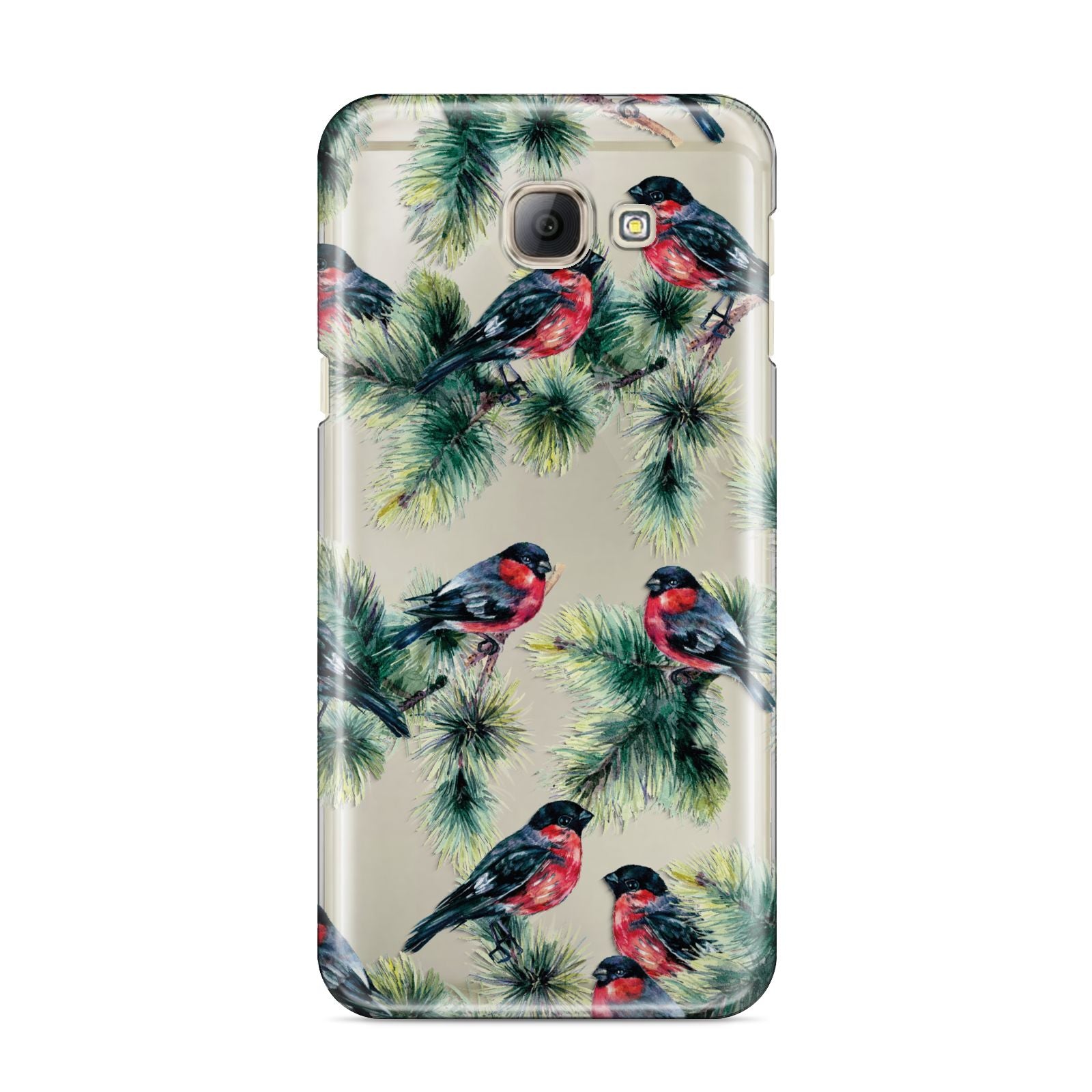 Bullfinch Pine Tree Samsung Galaxy A8 2016 Case