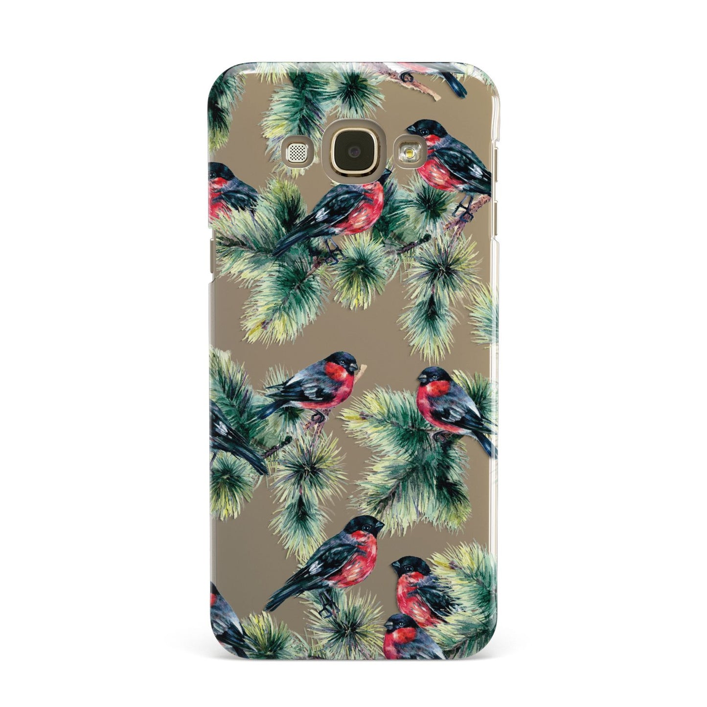 Bullfinch Pine Tree Samsung Galaxy A8 Case