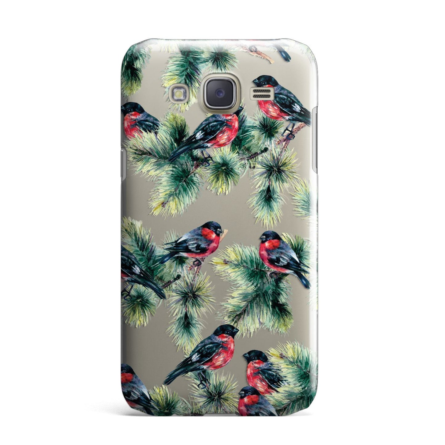 Bullfinch Pine Tree Samsung Galaxy J7 Case