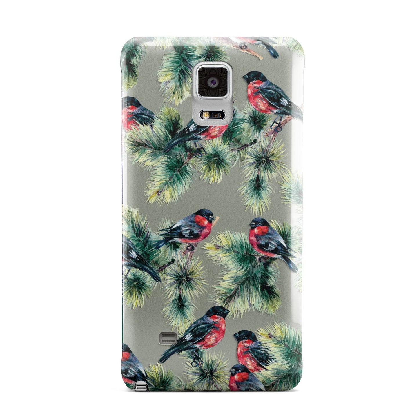Bullfinch Pine Tree Samsung Galaxy Note 4 Case